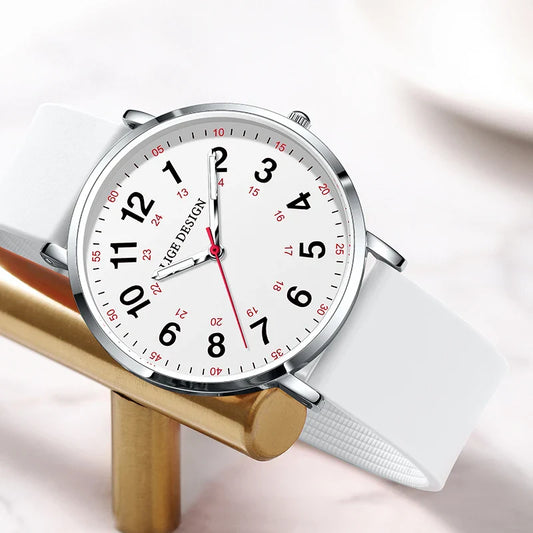 Elegante Damenarmbanduhr Quarz wasserbeständig – Ansicht 2
