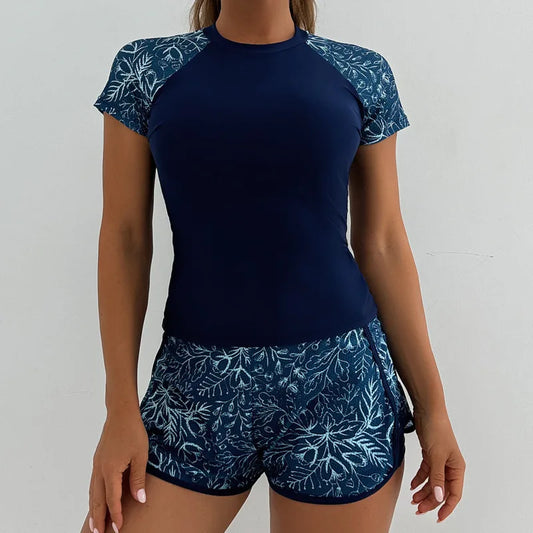Tankini, bedruckt, aus Polyester und Elasthan – Ansicht 2