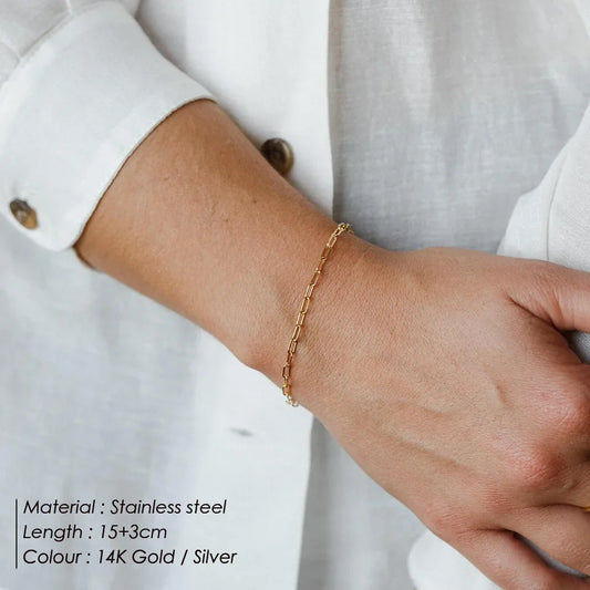 Elegante, schlanke Armketten/ Armbänder – Ansicht 2