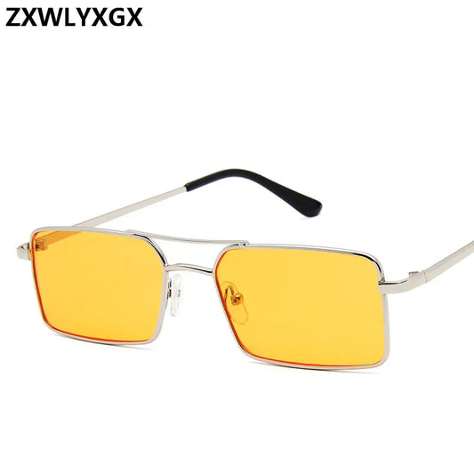 Sonnenbrille verspiegelt, UV400-Schutz, Rahmen aus Metalllegierung – Ansicht 2