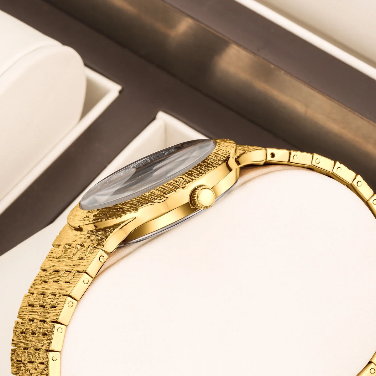 Klassische Damenarmbanduhr Analog Quarz – Ansicht 4