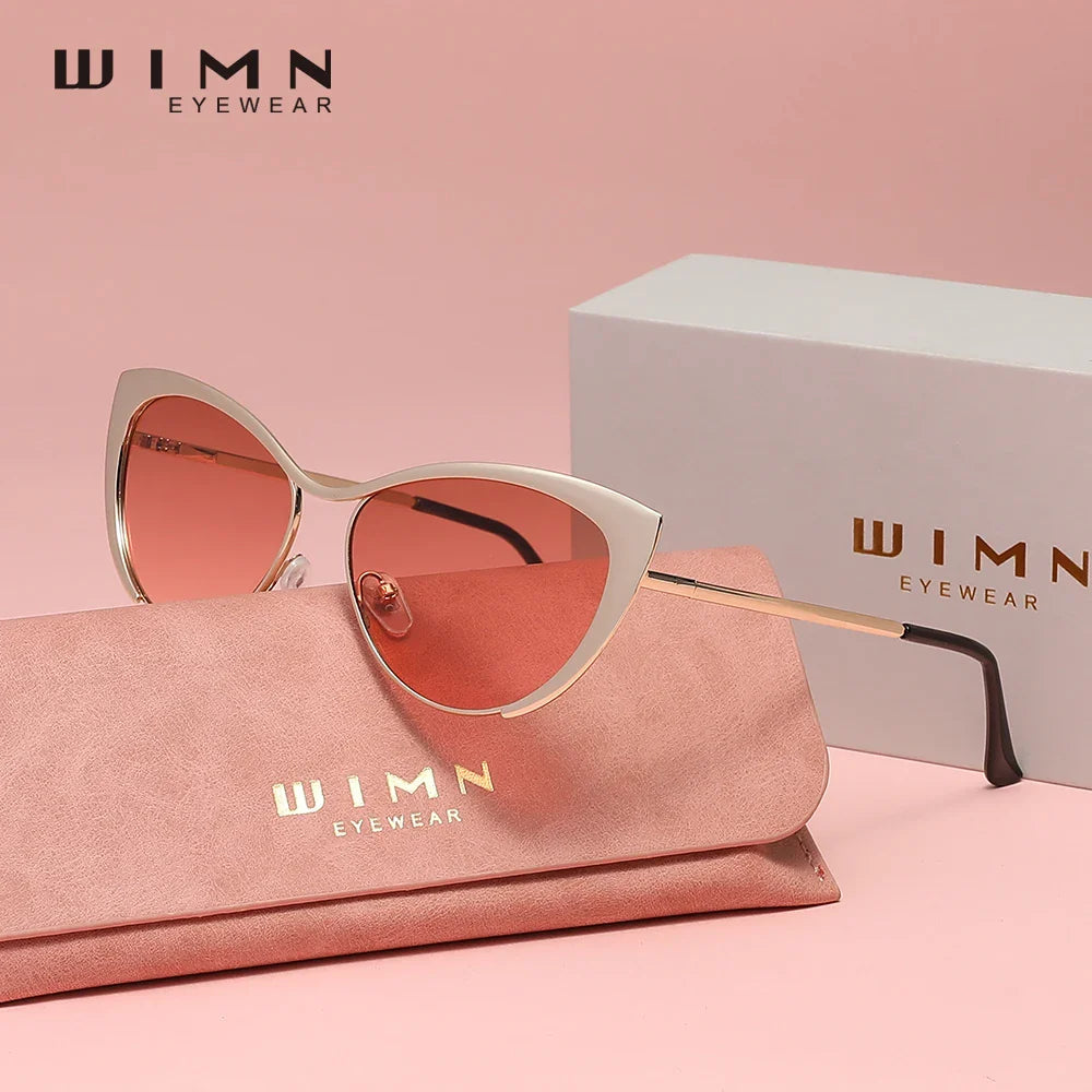 Elegante Sonnenbrille Metall UV400 – Ansicht 6