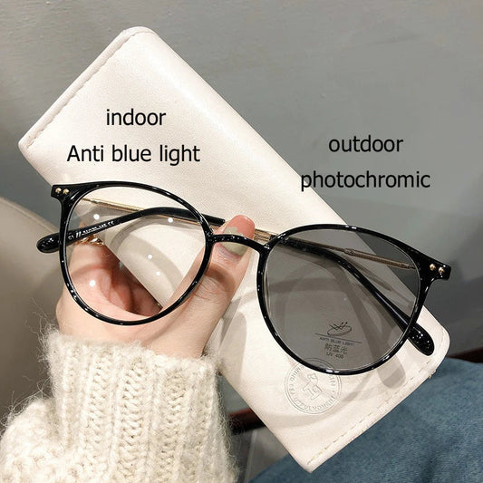 Sonnenbrille mit Farbverlauf, selbsttönend, entspiegelt – Ansicht 1