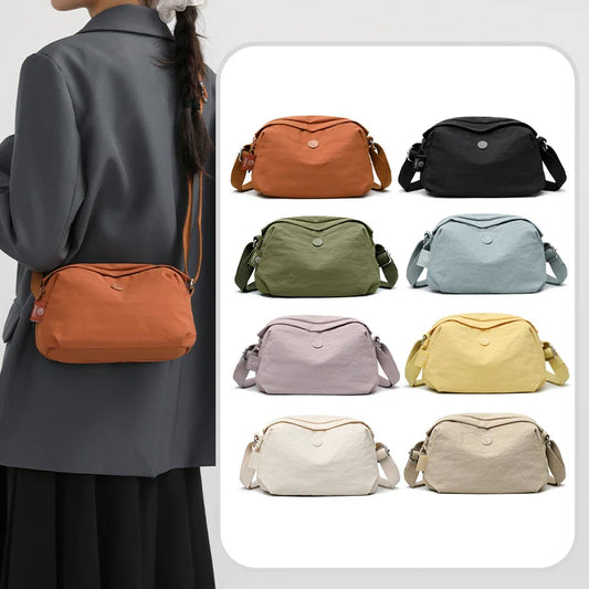 Crossbody Handtasche Nylon Reißverschluss – Ansicht 2