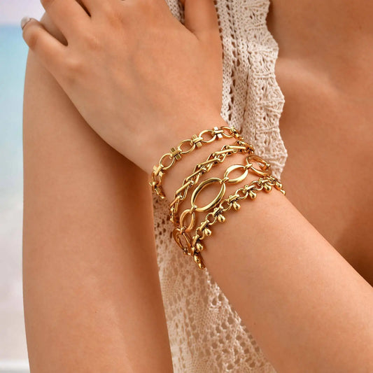 Elegante Armketten, Armbänder, verschiedene Modelle – Ansicht 1